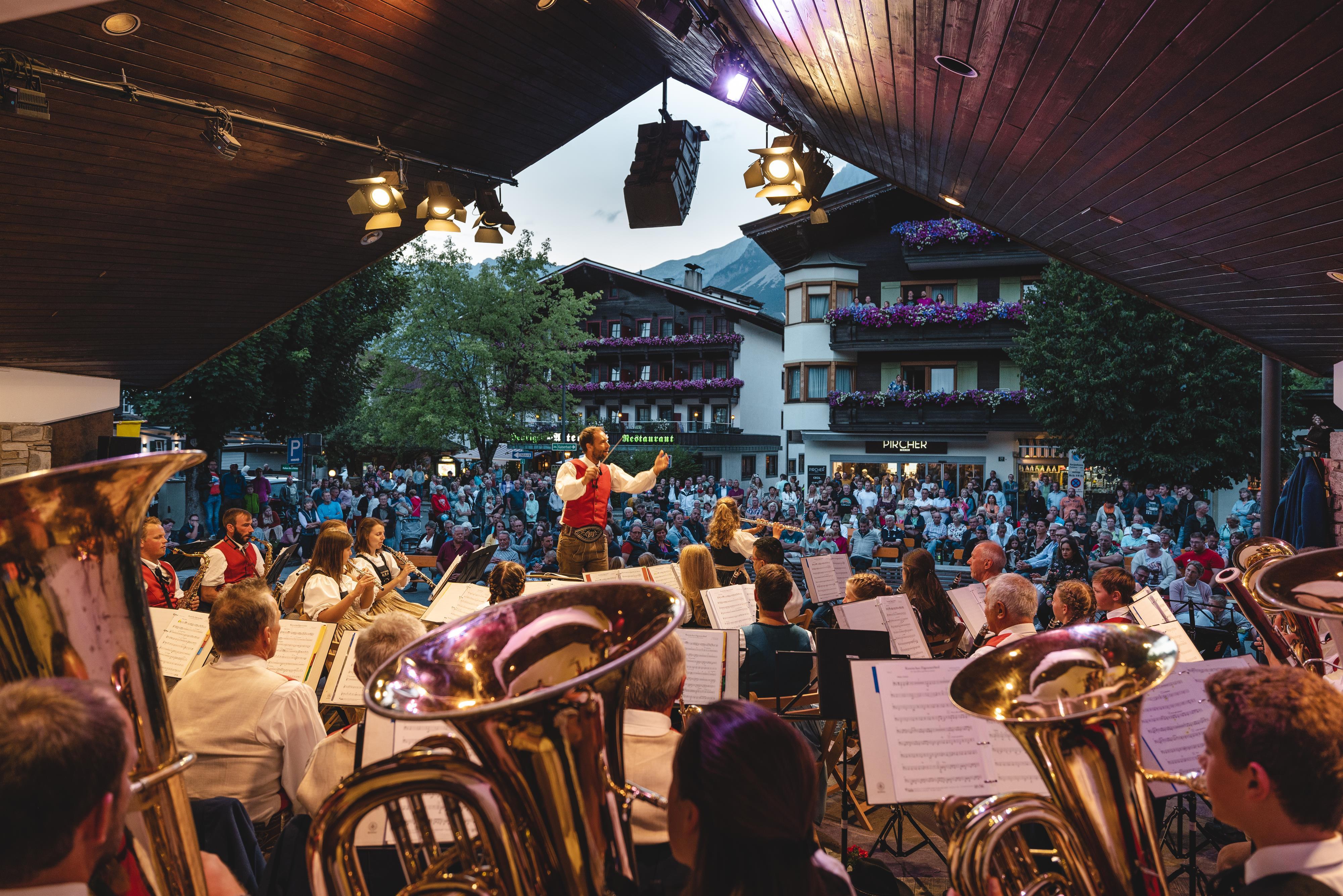 Sommerkonzert der Bundesmusikkapelle Ellmau