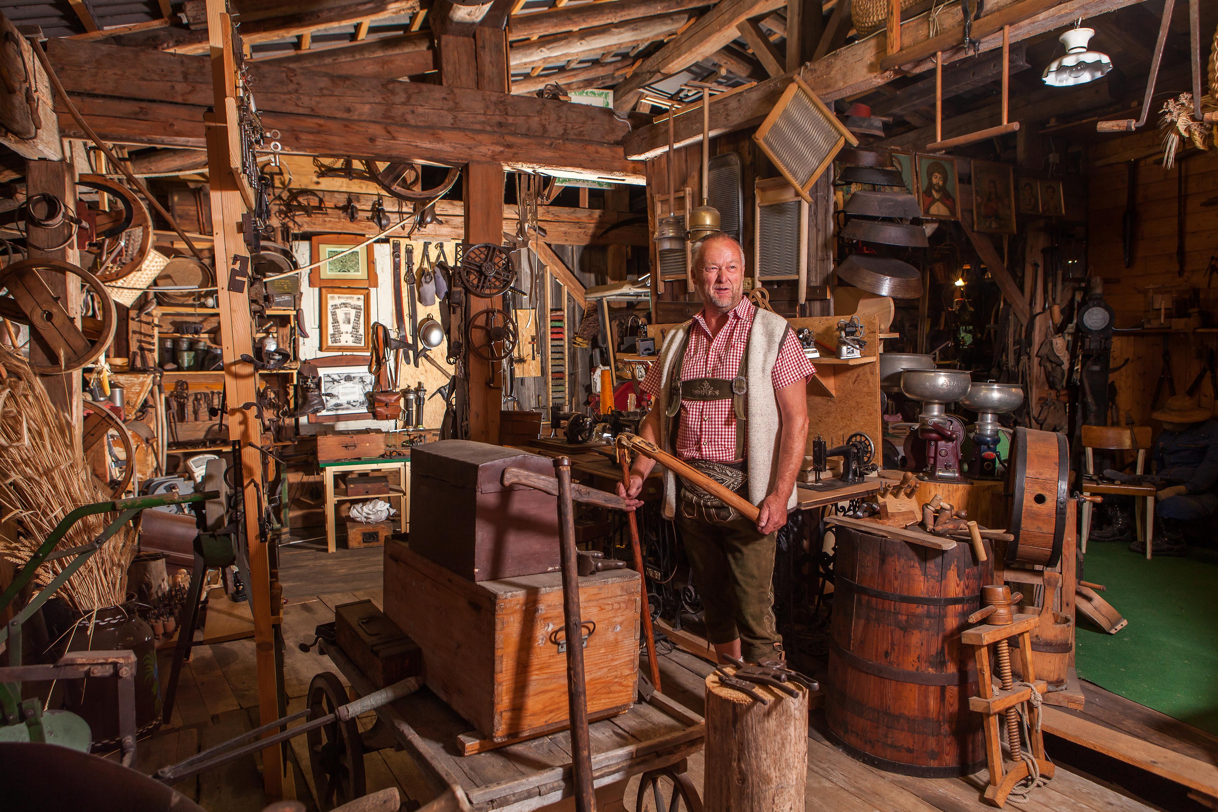 KAISERHERBST Führung im urigen Scheffauer Werkzeugmuseum