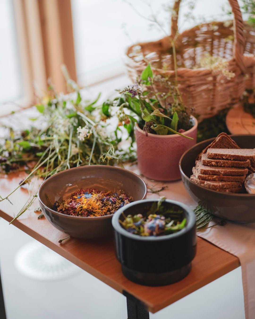 Maria’s Kräuterworkshop mit Vital-Frühstück