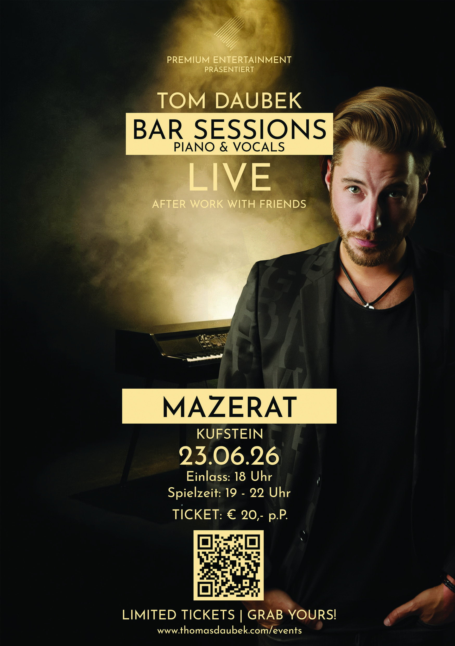 TOM DAUBEK represents seine BAR SESSIONS – LIVE MUSIC