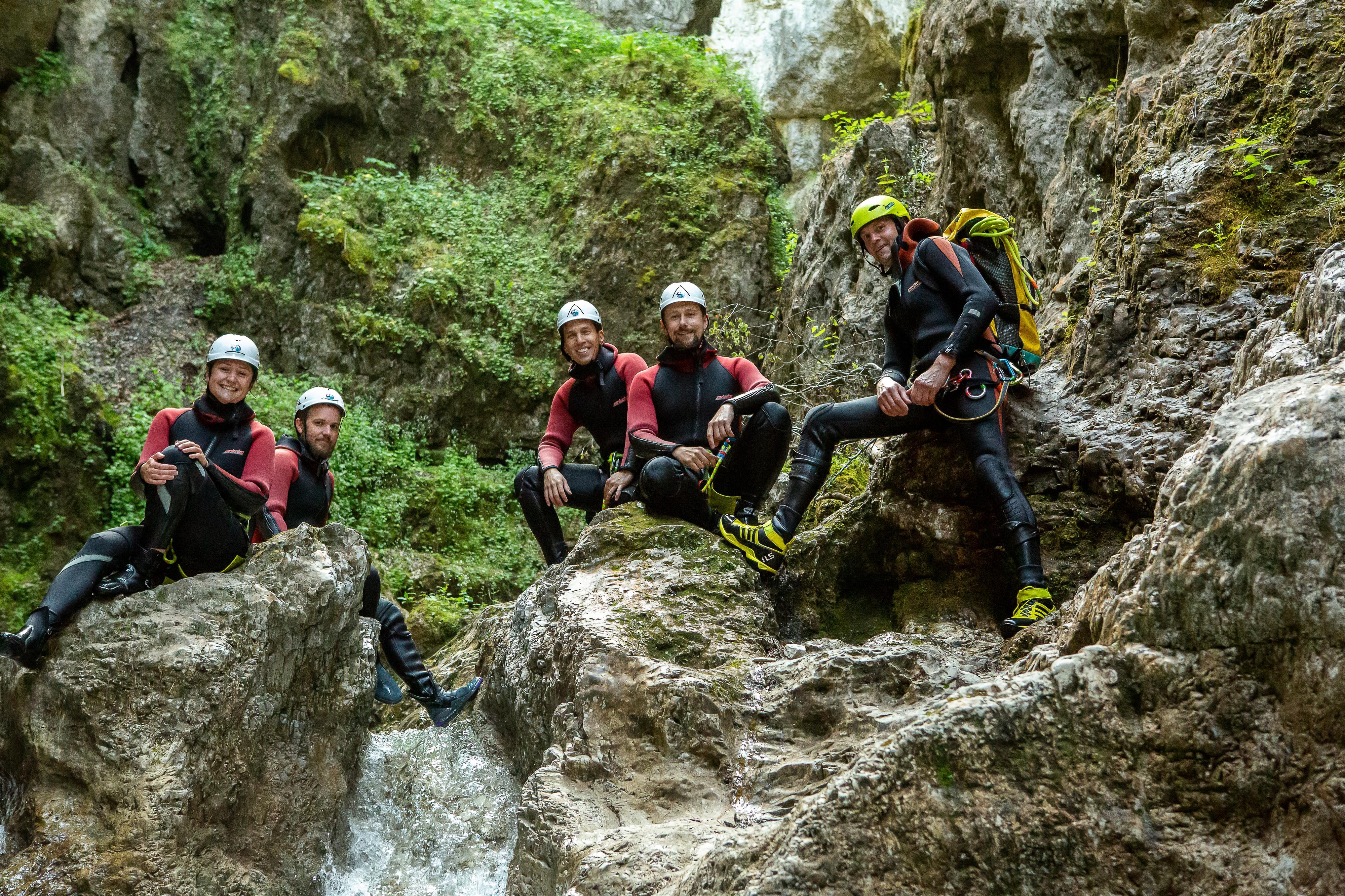 Canyoning für Jedermann und Frau