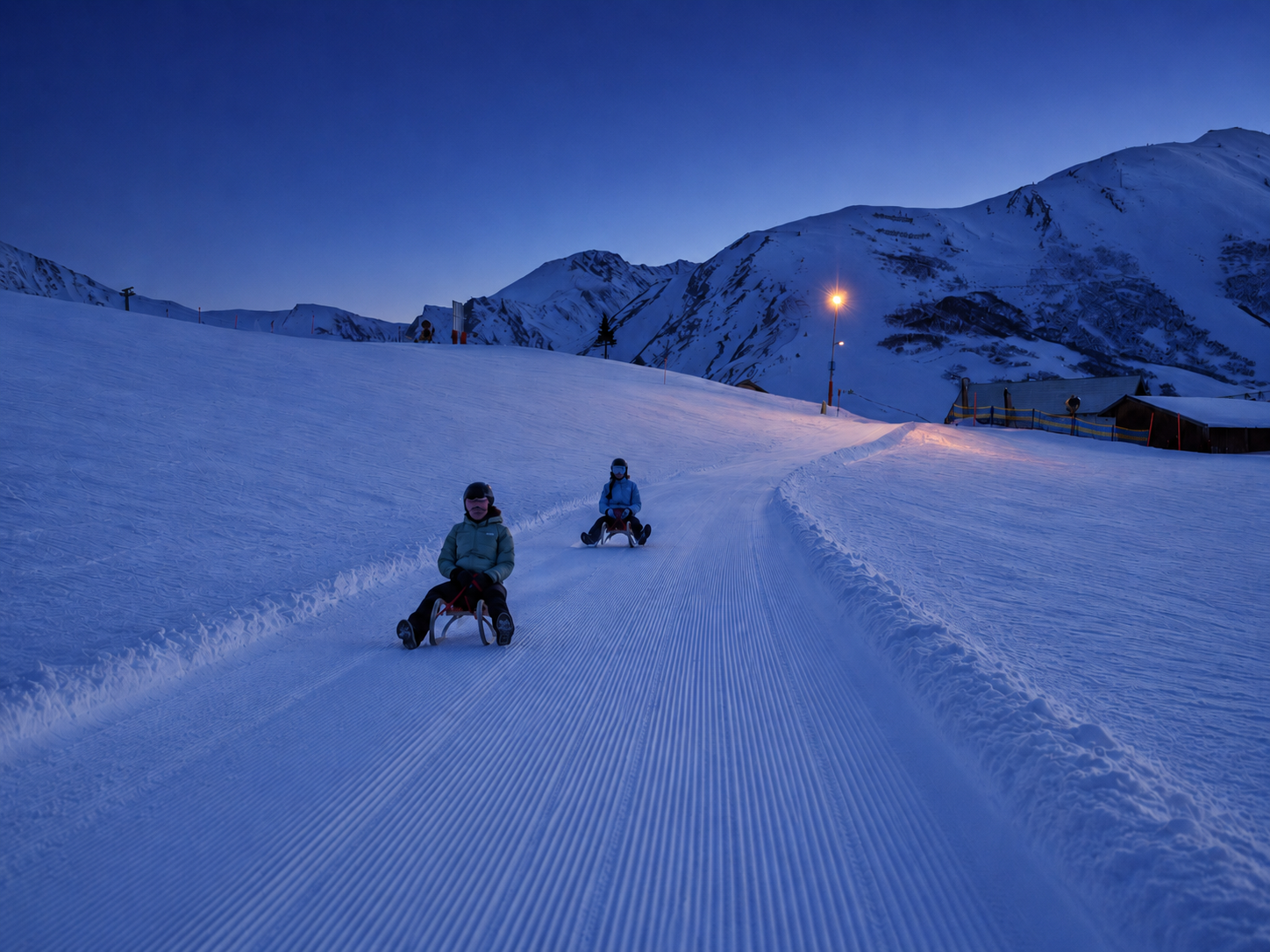 Rodelabend in Serfaus