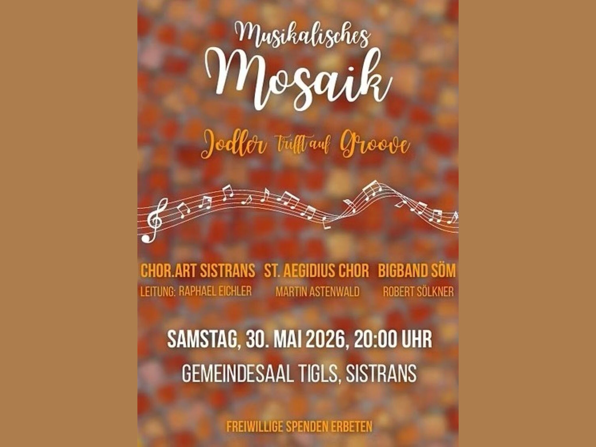 Musikalisches Mosaik – Konzert in Sistrans