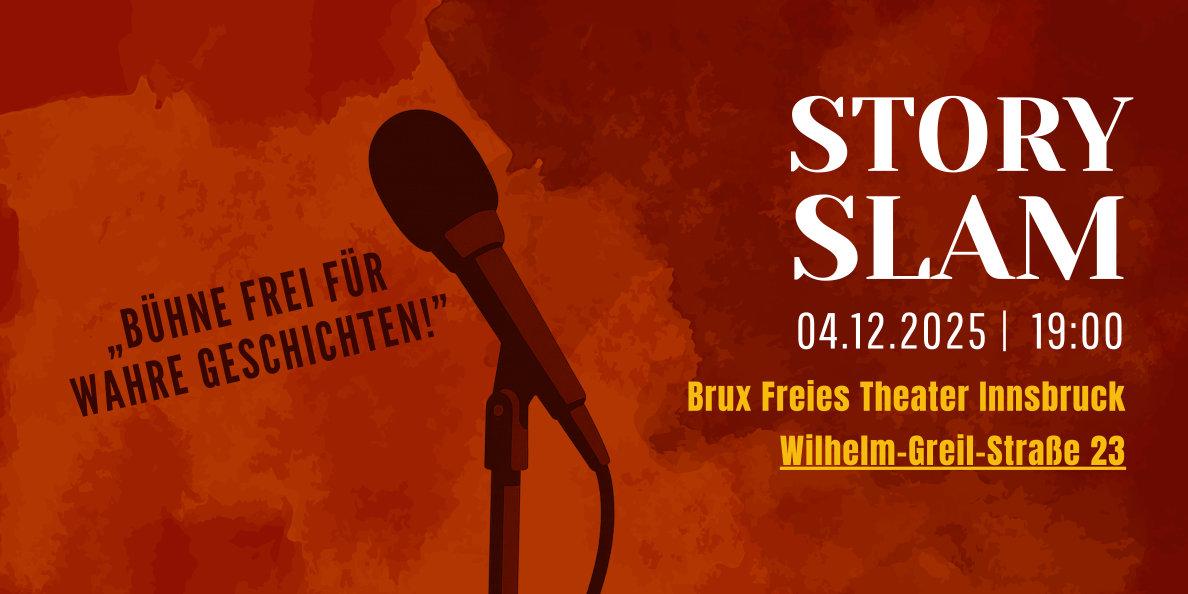 STORY SLAM – Bühne frei für wahre Geschichten!