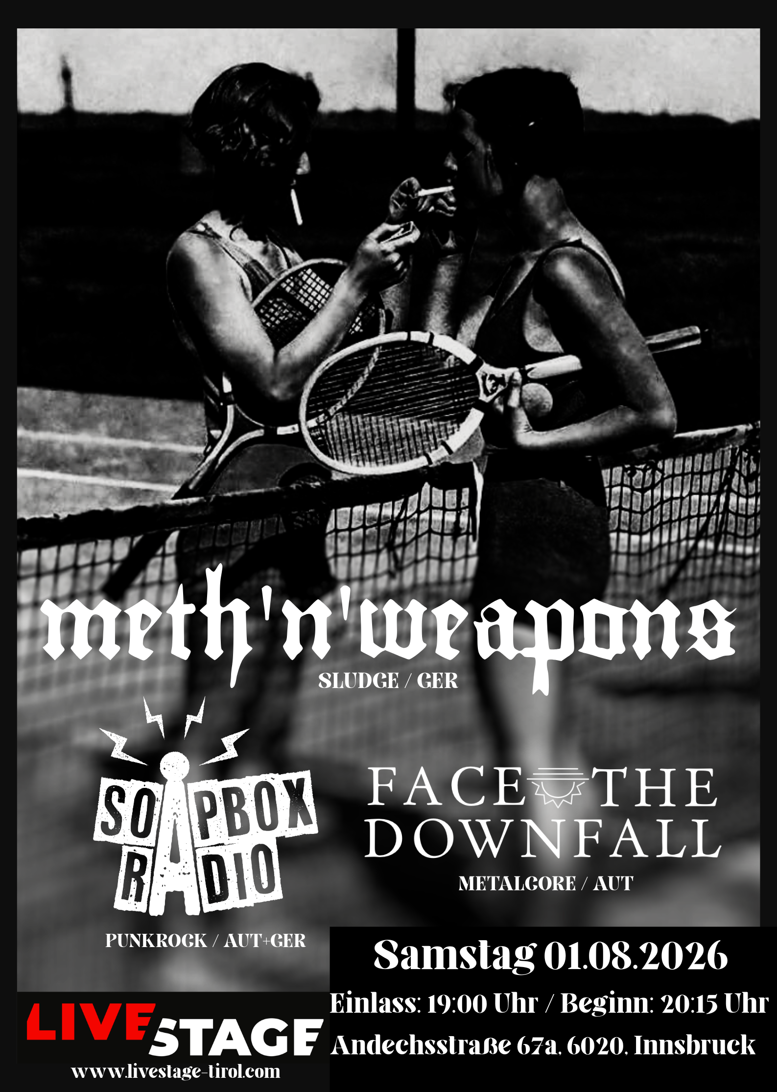 METH’N WEAPONS – FACE THE DOWNFALL – SOAPBOX RADIO