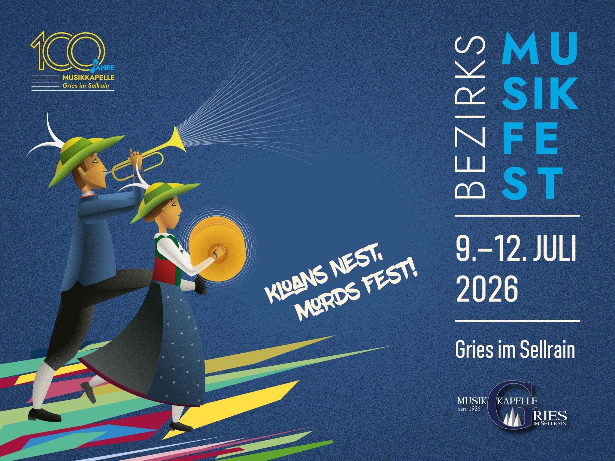 Bezirksmusikfest Gries im Sellrain