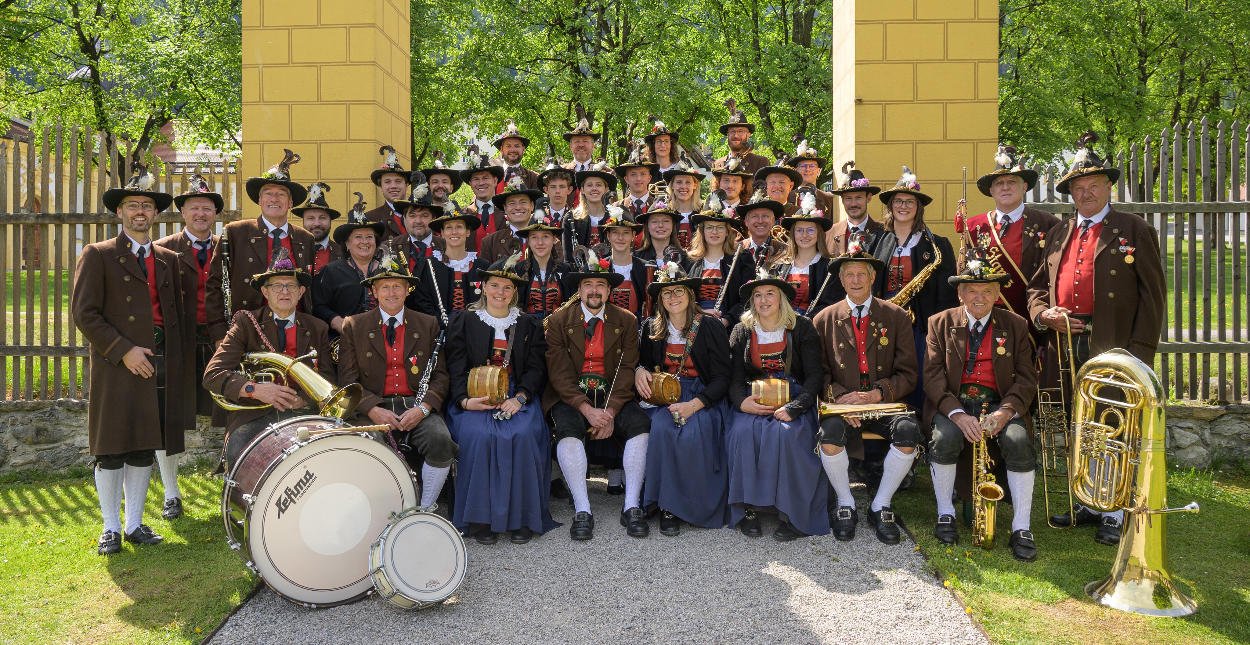 Platzkonzert der Musikkapelle Stams Haslach