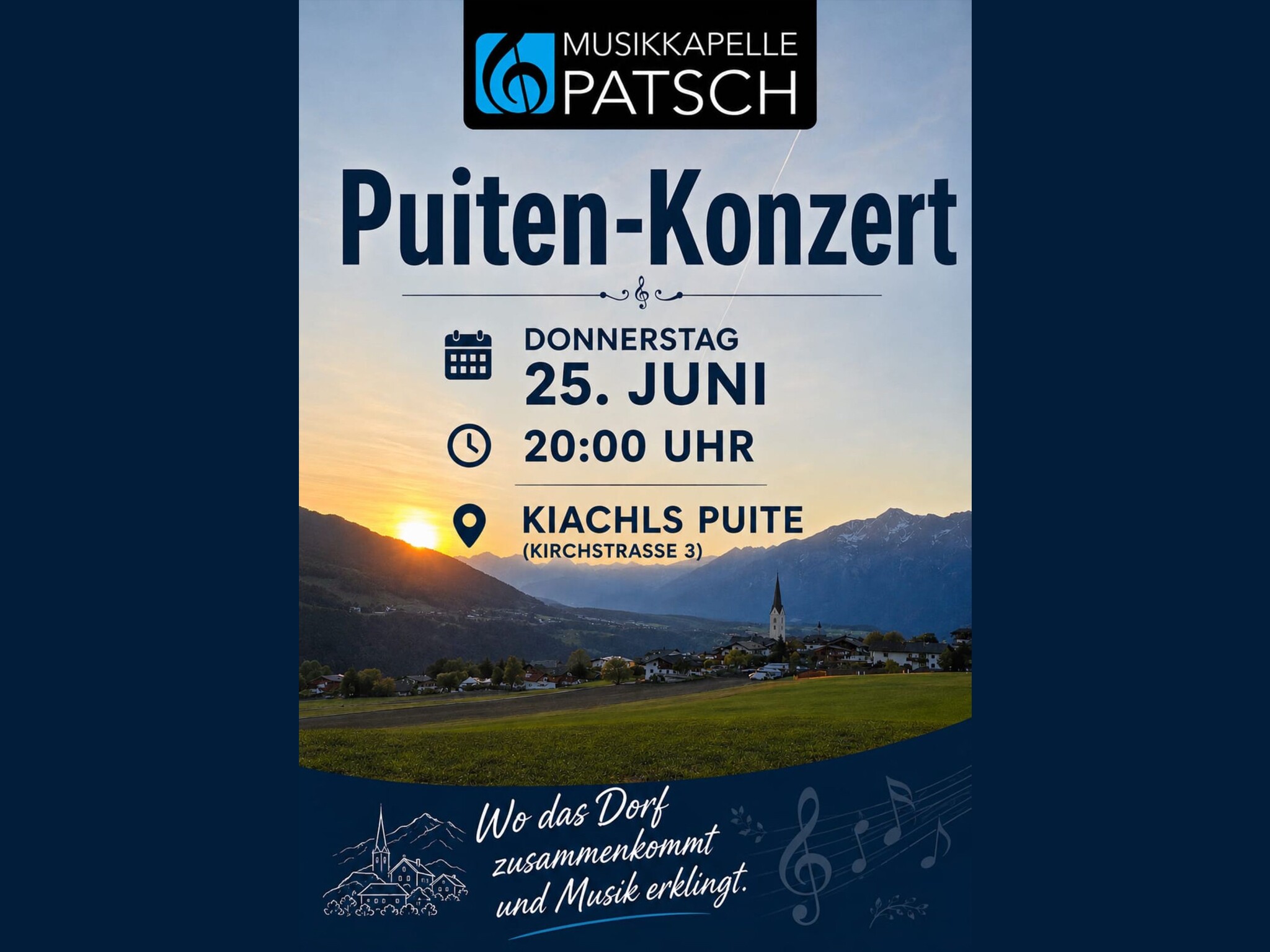Puitenkonzert in Patsch