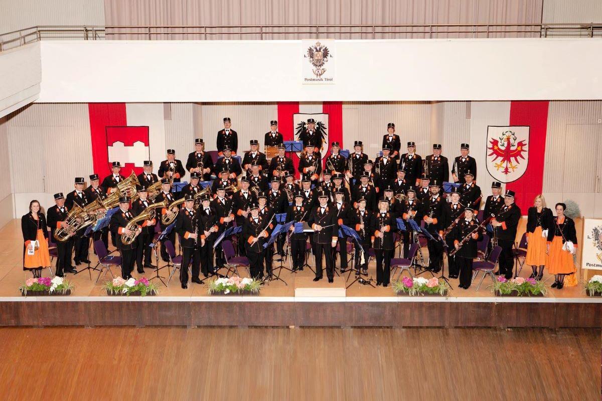 Konzert der k.u.k. Postmusik Tirol