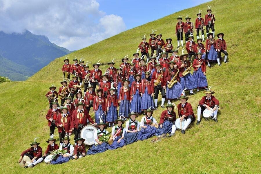 Konzert der Bundesmusikkapelle Ellbögen