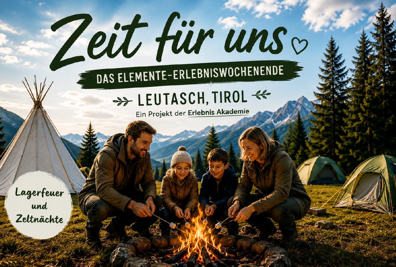 Zeit für uns – Das Elemente-Erlebniswochenende