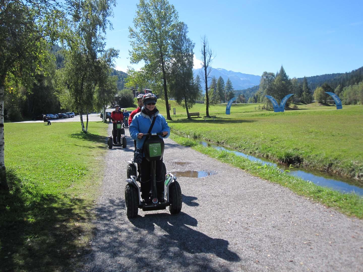 Kleine Seefeld-Entdeckungstour am Segway
