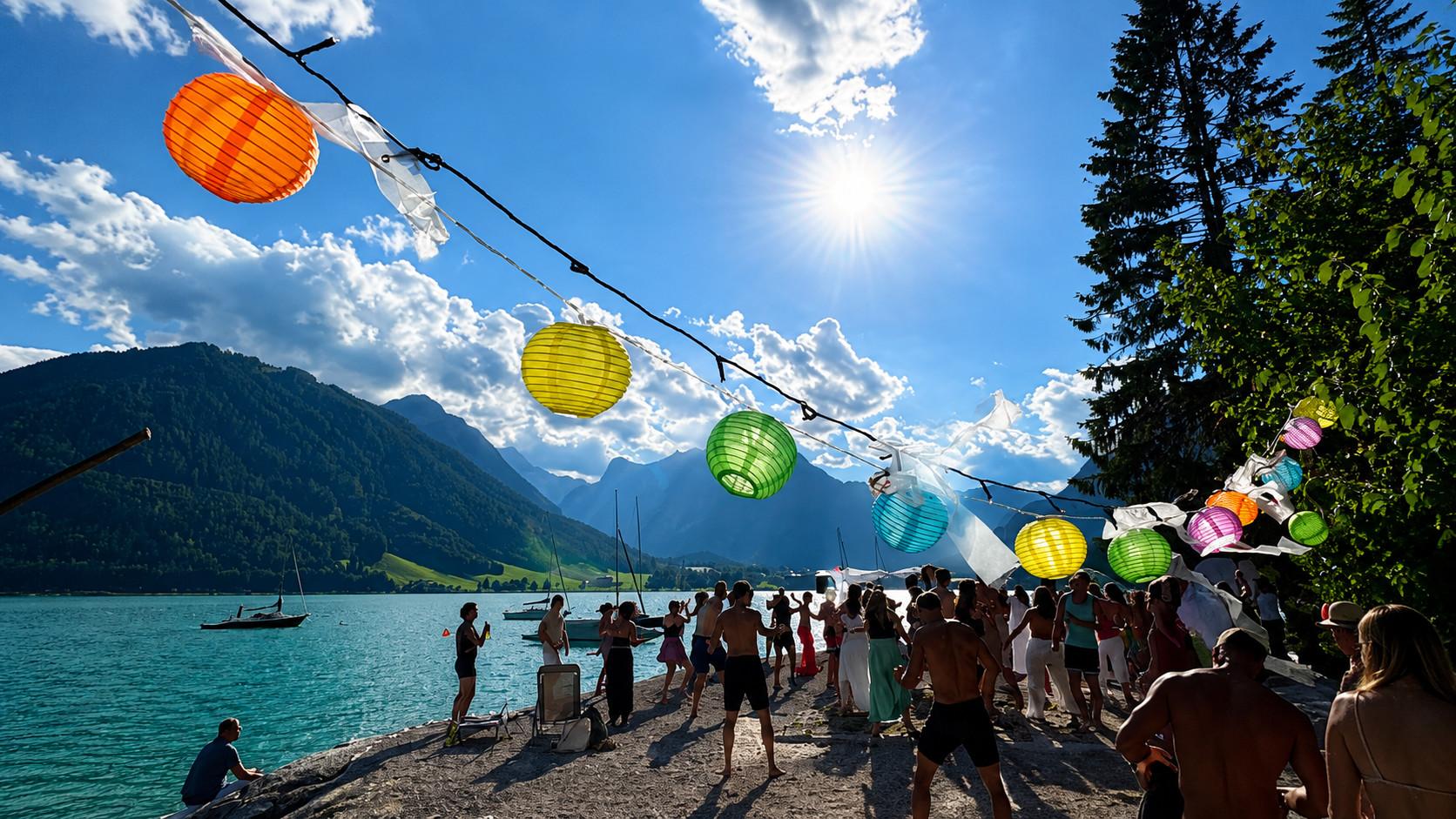 Die Fete am See