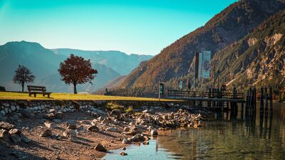Shipping pier Achenseehof