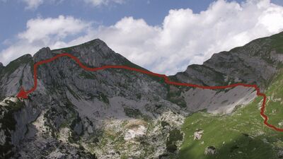 climbing area 