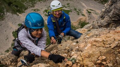 beim Rosskopf gibt es Edelweißnester am Weg zum Gipfel