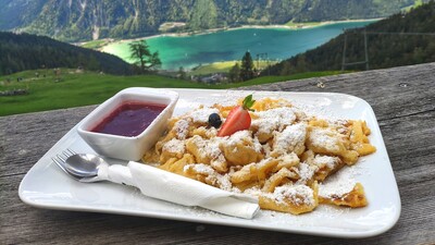 bei der Dalfaz Alm gibt es einen hervorragenden Kaiserschmarrn