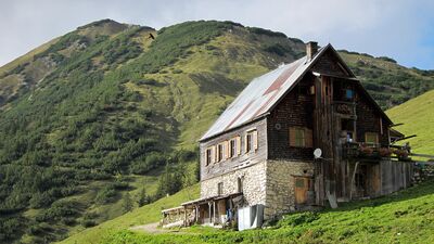 Gern Alm   Plumssattel   Plumsjochhütte   Gern Alm