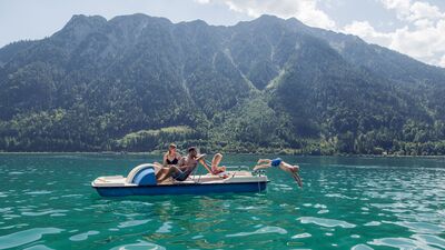 Achensee boat trip with the whole family