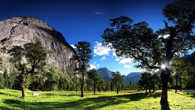 der Ahornboden im Naturpark Karwendel - im Risstal