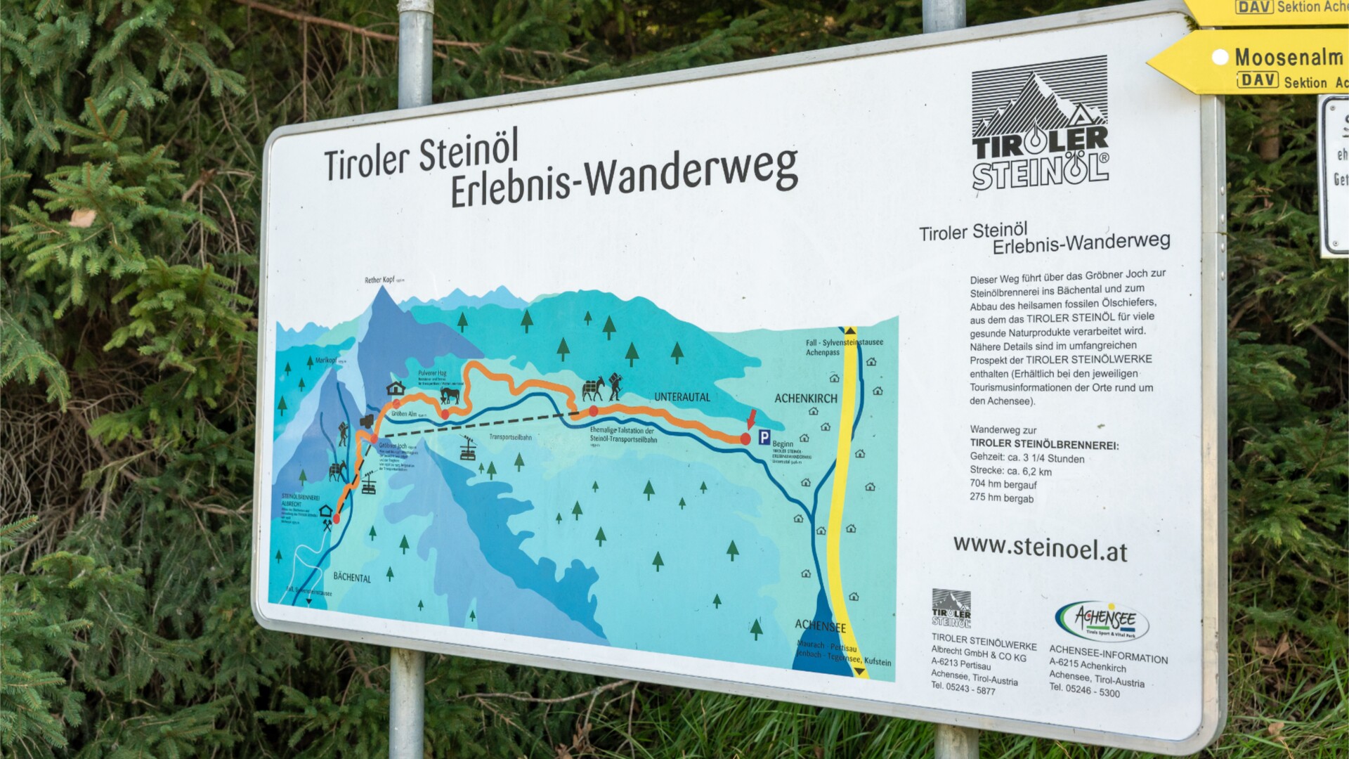 Foto zur Tour: Achenkirch - Gröbner Hals - Steinölbrennerei im Bächental - Achenkirch