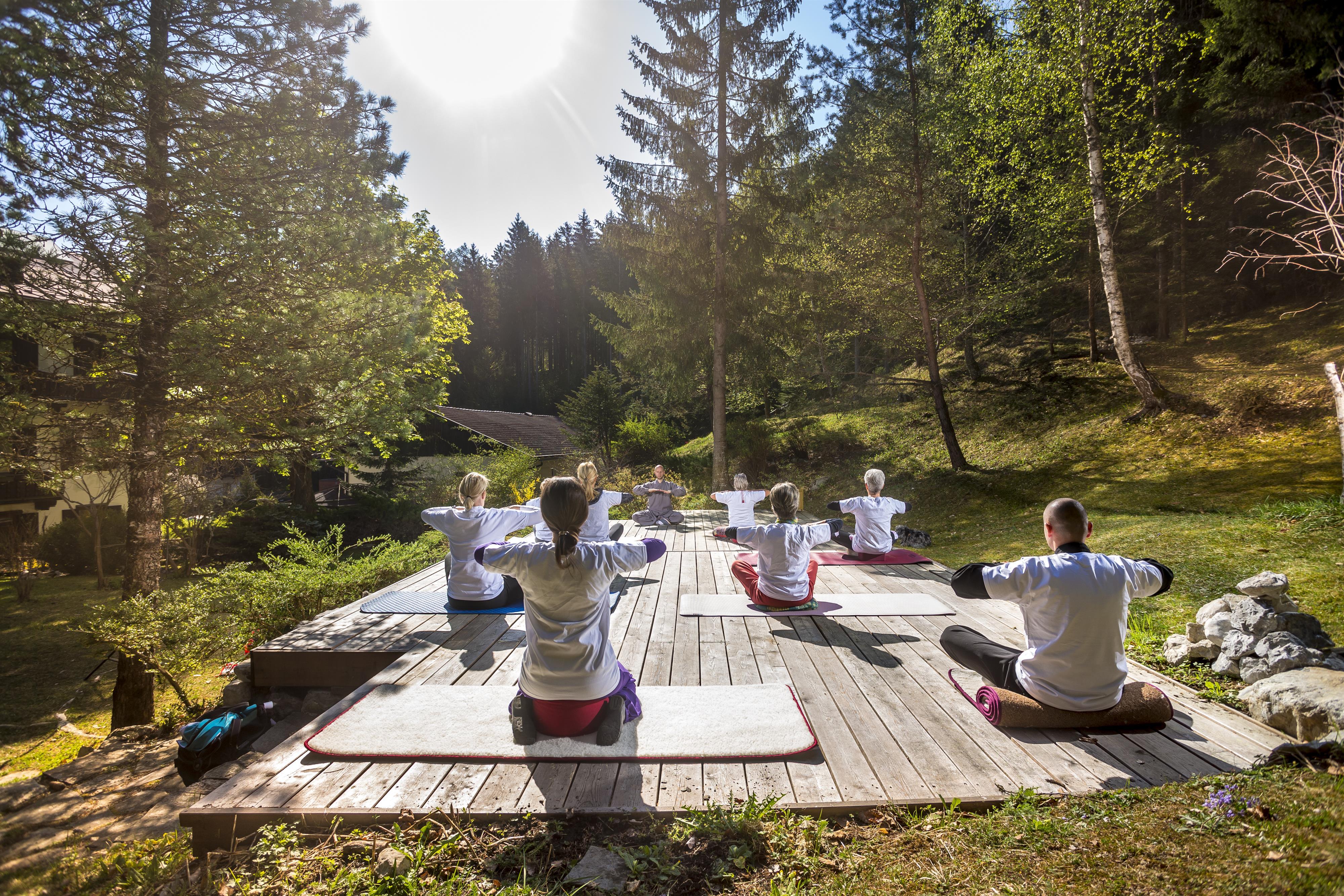 Yoga und Bio-Brunch
