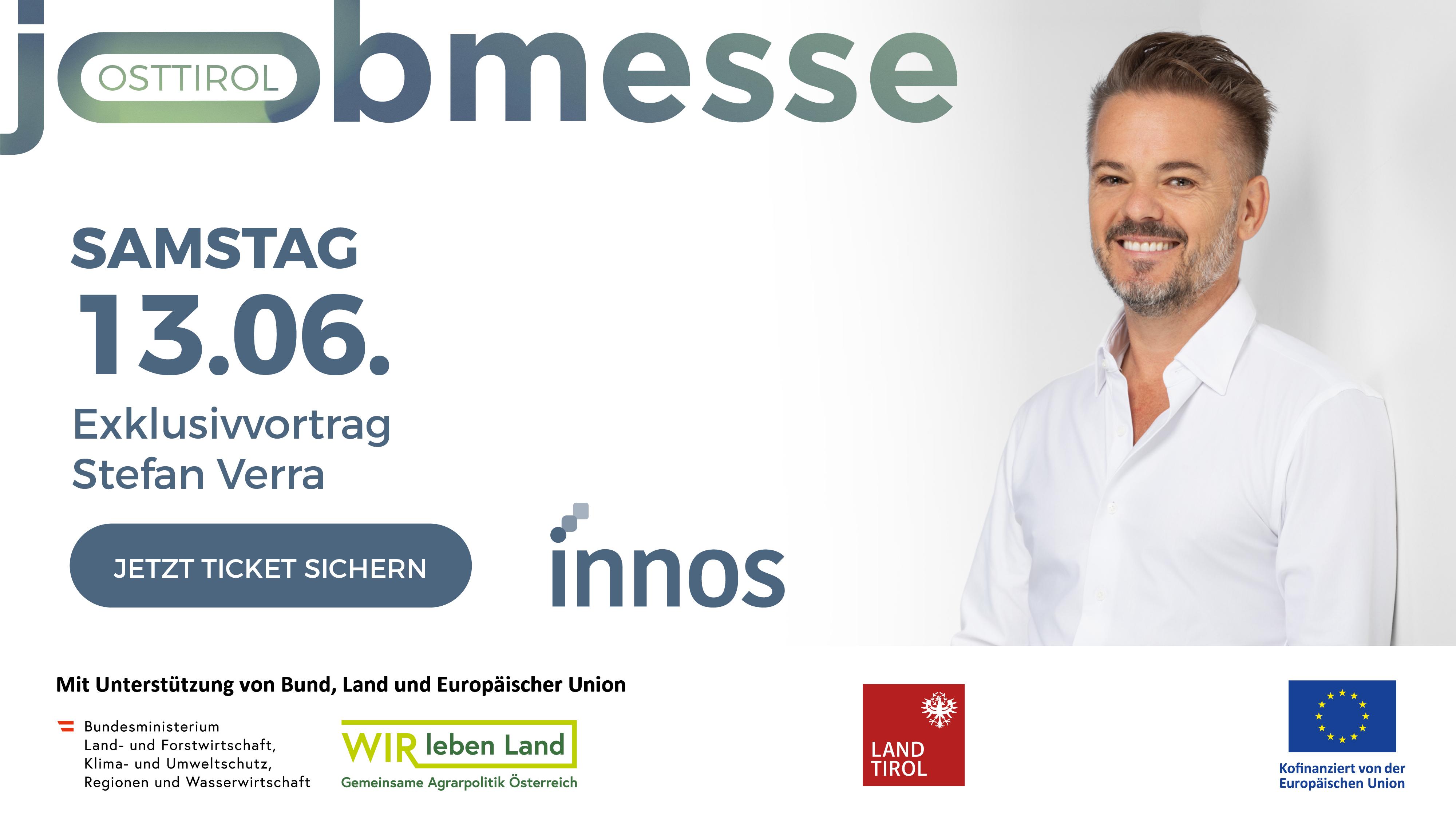 Osttirol Jobmesse mit Stefan Verra