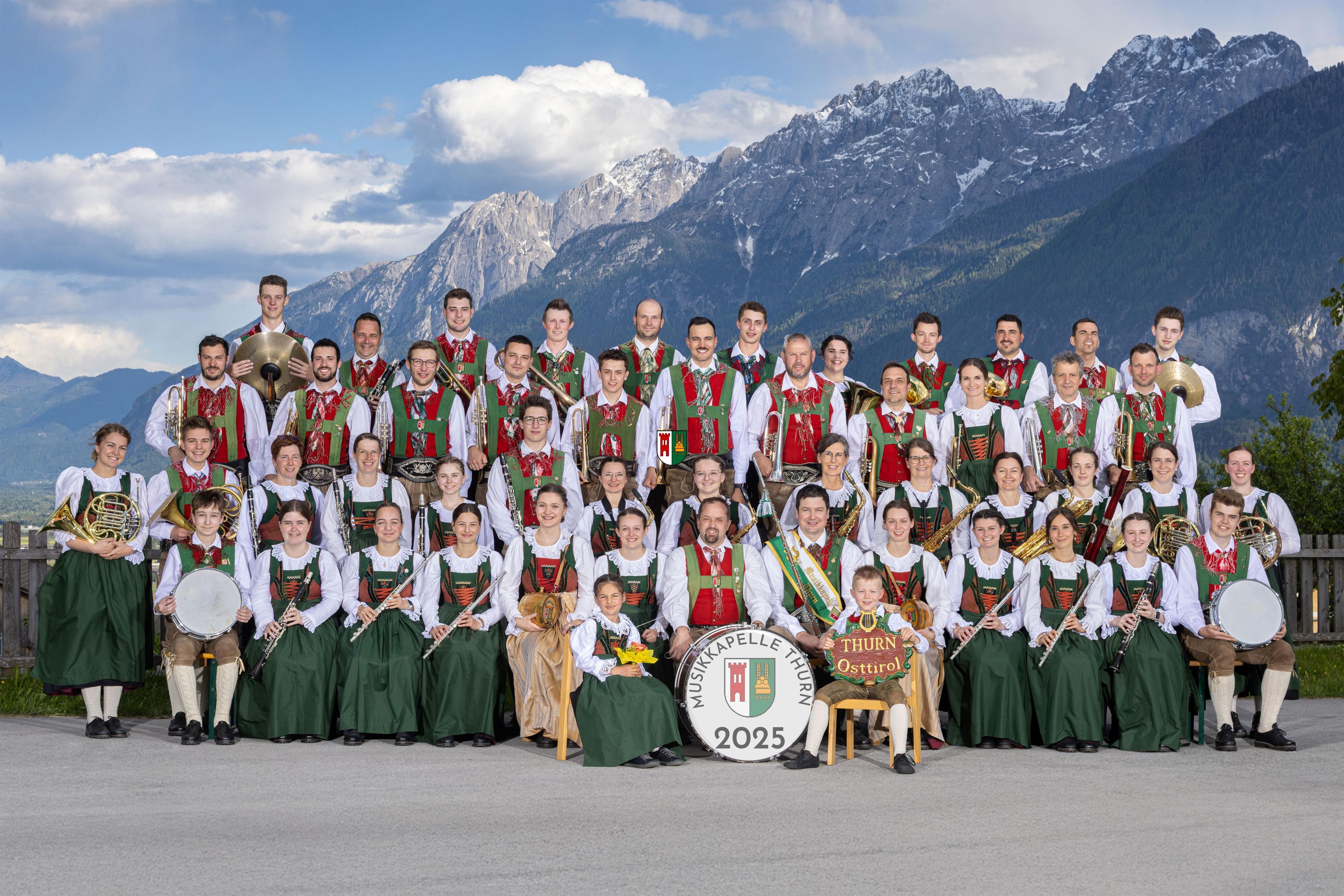 Helenenkirchtag der Musikkapelle Thurn
