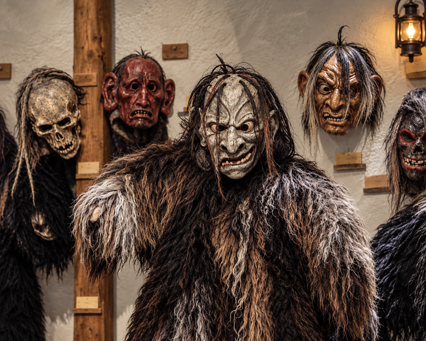 Krampuslarven-Ausstellung