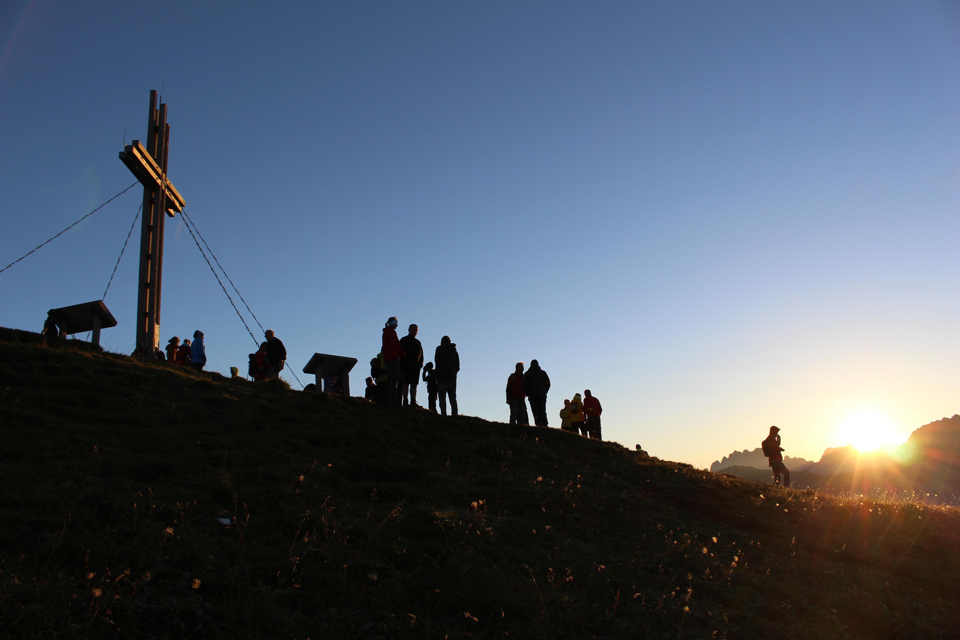 Erlebnisfahrt zum Sonnenaufgang am Golzentipp