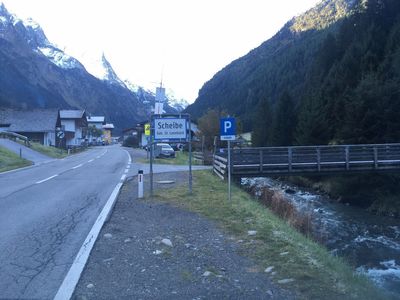 St Leonhard Parking space Scheibe
