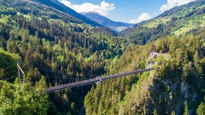 Bungy Jumping an der Benni Raich-Brücke 3
