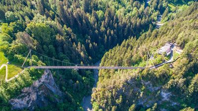 Bungy Jumping an der Benni Raich-Brücke 2