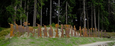 Burnt offerings site on the Piller Sattel