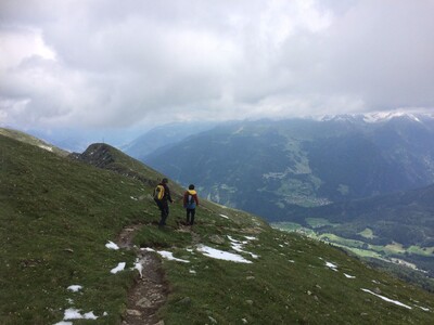 Venet-Rundwanderweg - kurz vor dem Kreuzjoch