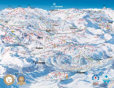 Ski resort St. Anton am Arlberg 1