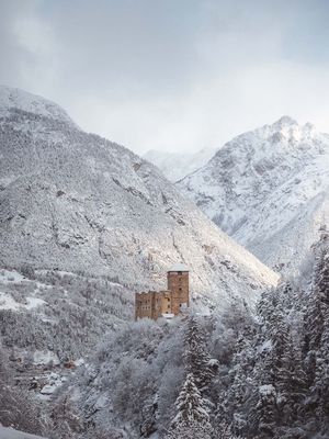 Schloss Landeck Winter