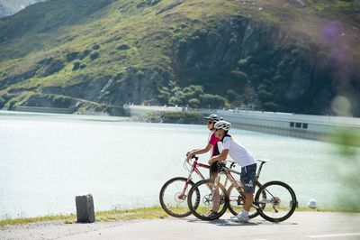 Rennrad Silvretta-Stausee 01