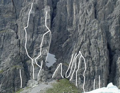 Steinseehütte / Klettergärten Schneekarlespitz Süd 2