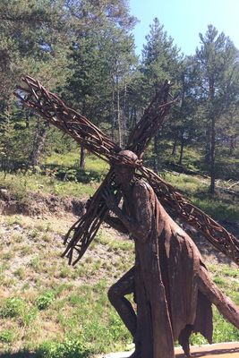 Ruine Schrofenstein - Kreuz Tragender