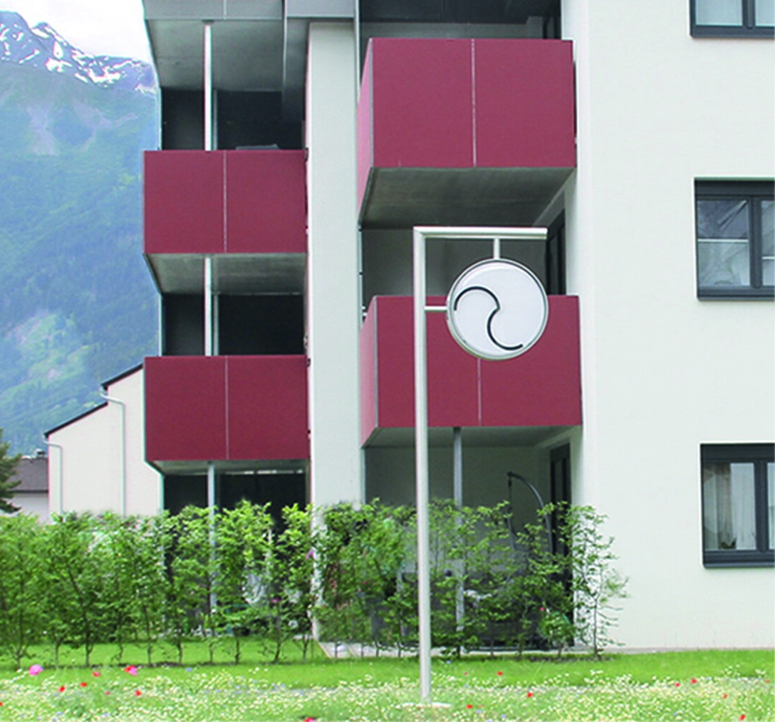 YinYang-Uhr. Zeit schauen