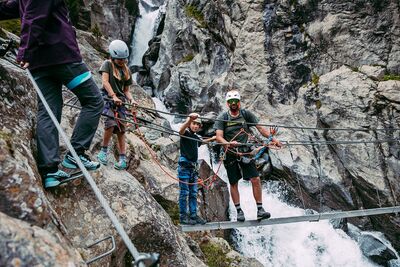 Holderli-Seppl via ferrata - Kaunertal/Fernergries