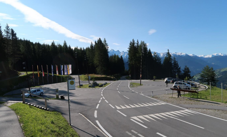 Parkoviště Přírodní park Dům Kaunergrat