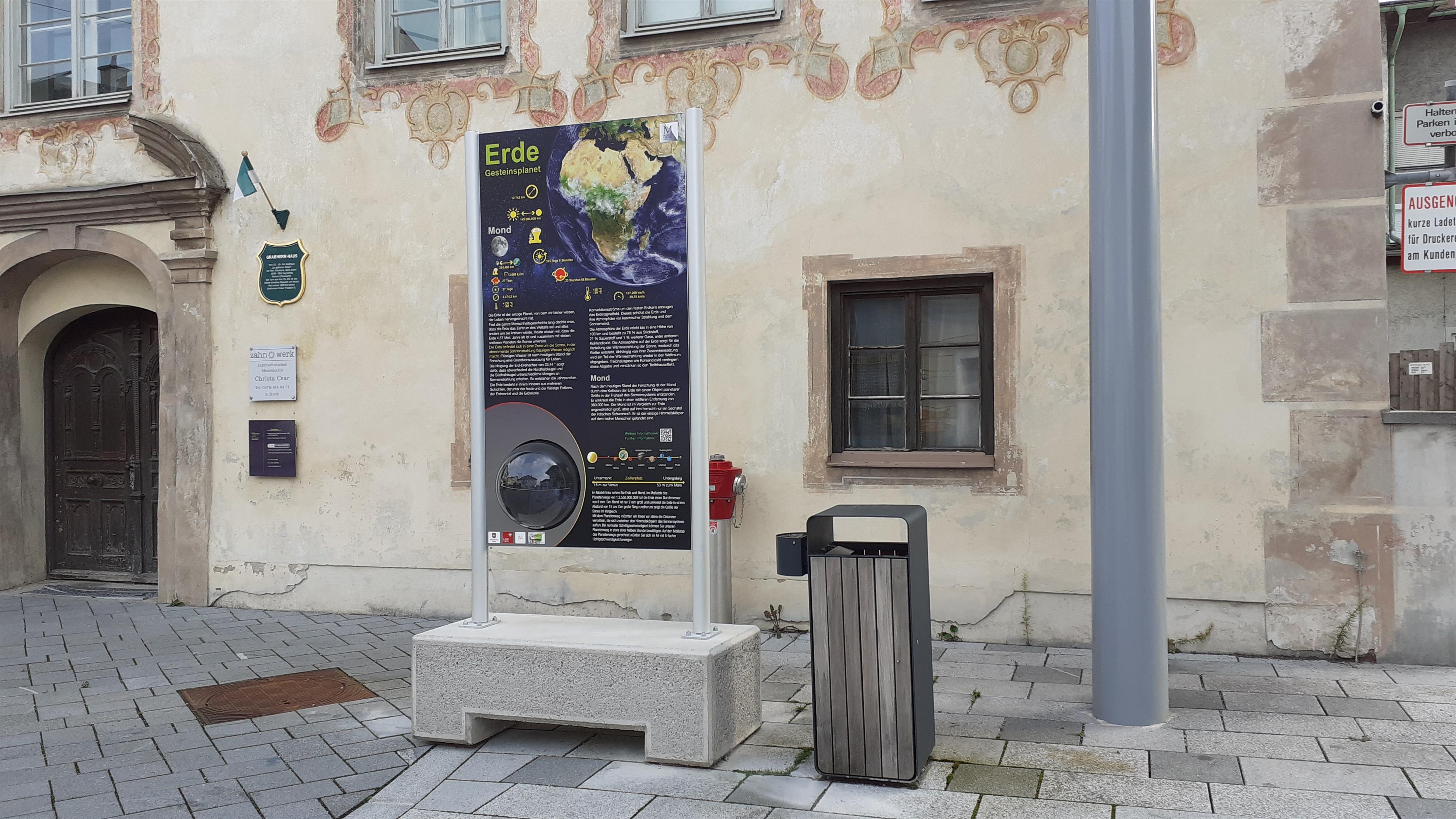 Planetenweg Reutte – Führung