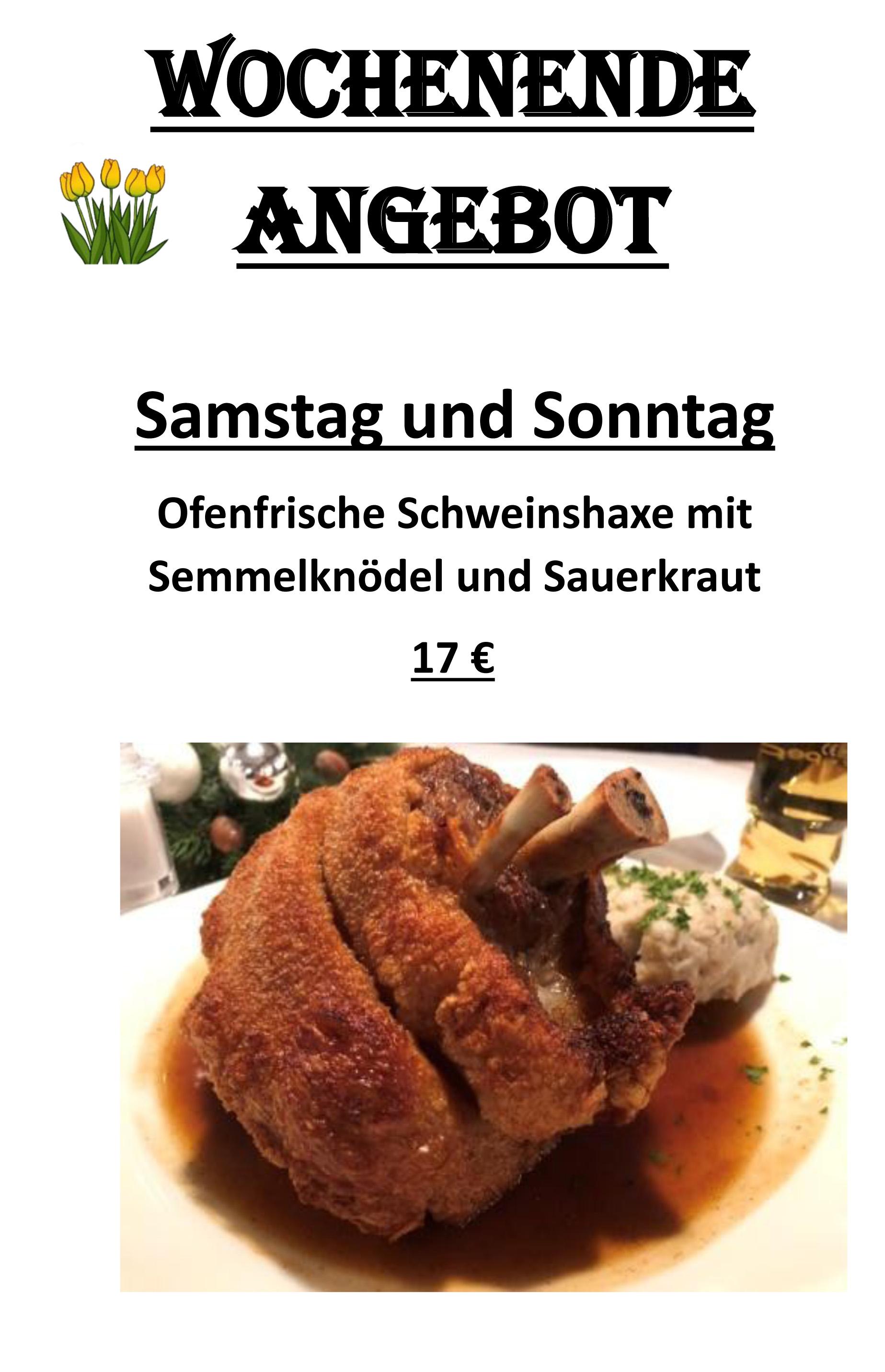 Knusprige Schweinshaxe – Ammerwald Alm