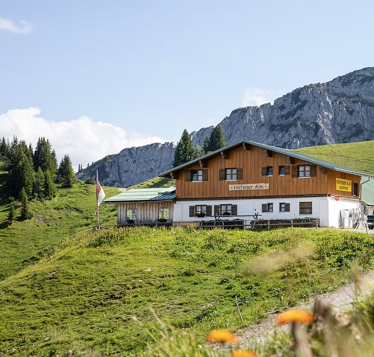 Sonnenaufgangsfrühstück auf der Höfener Alm