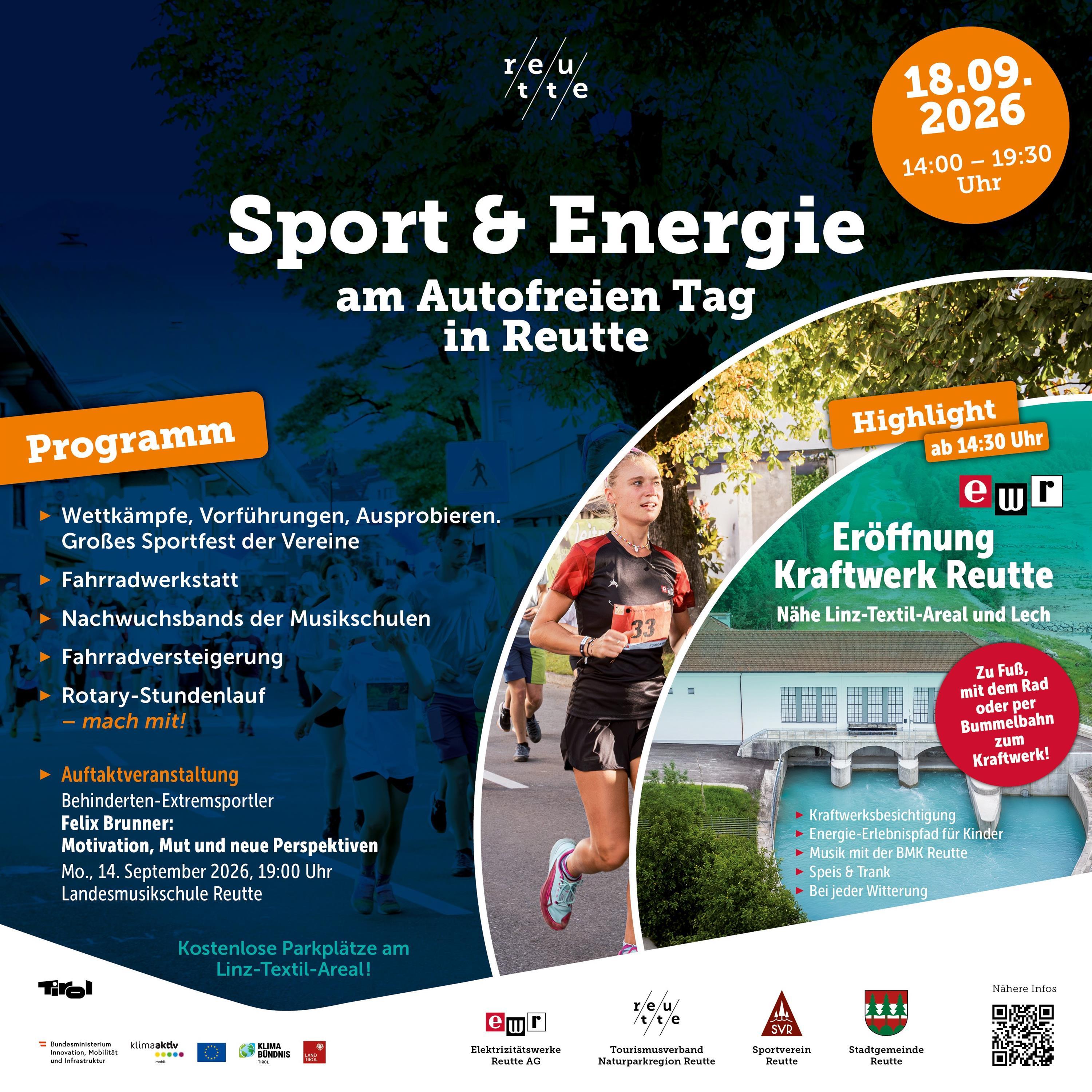 Sport & Energie in Reutte