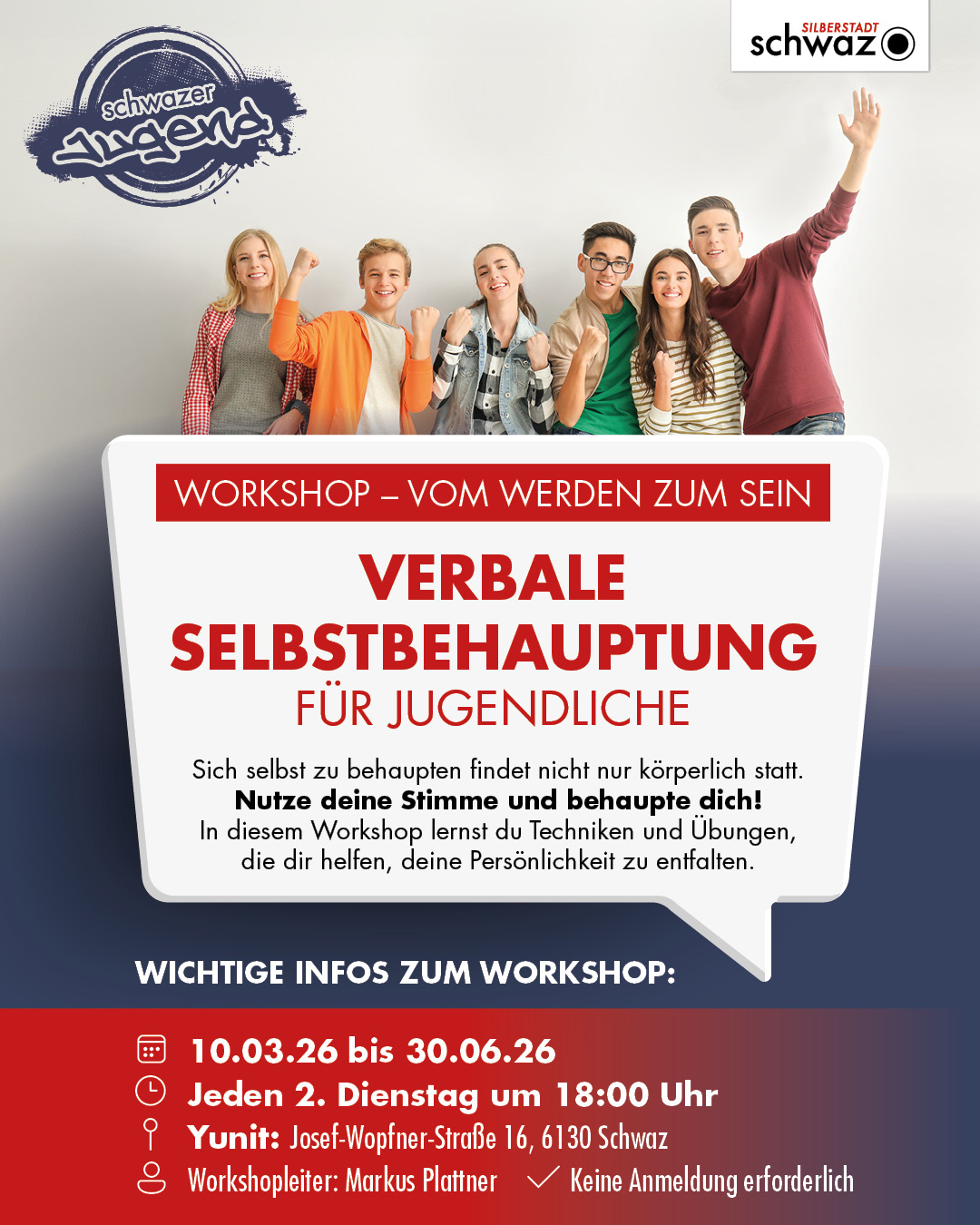WORKSHOP – VOM WERDEN ZUM SEIN