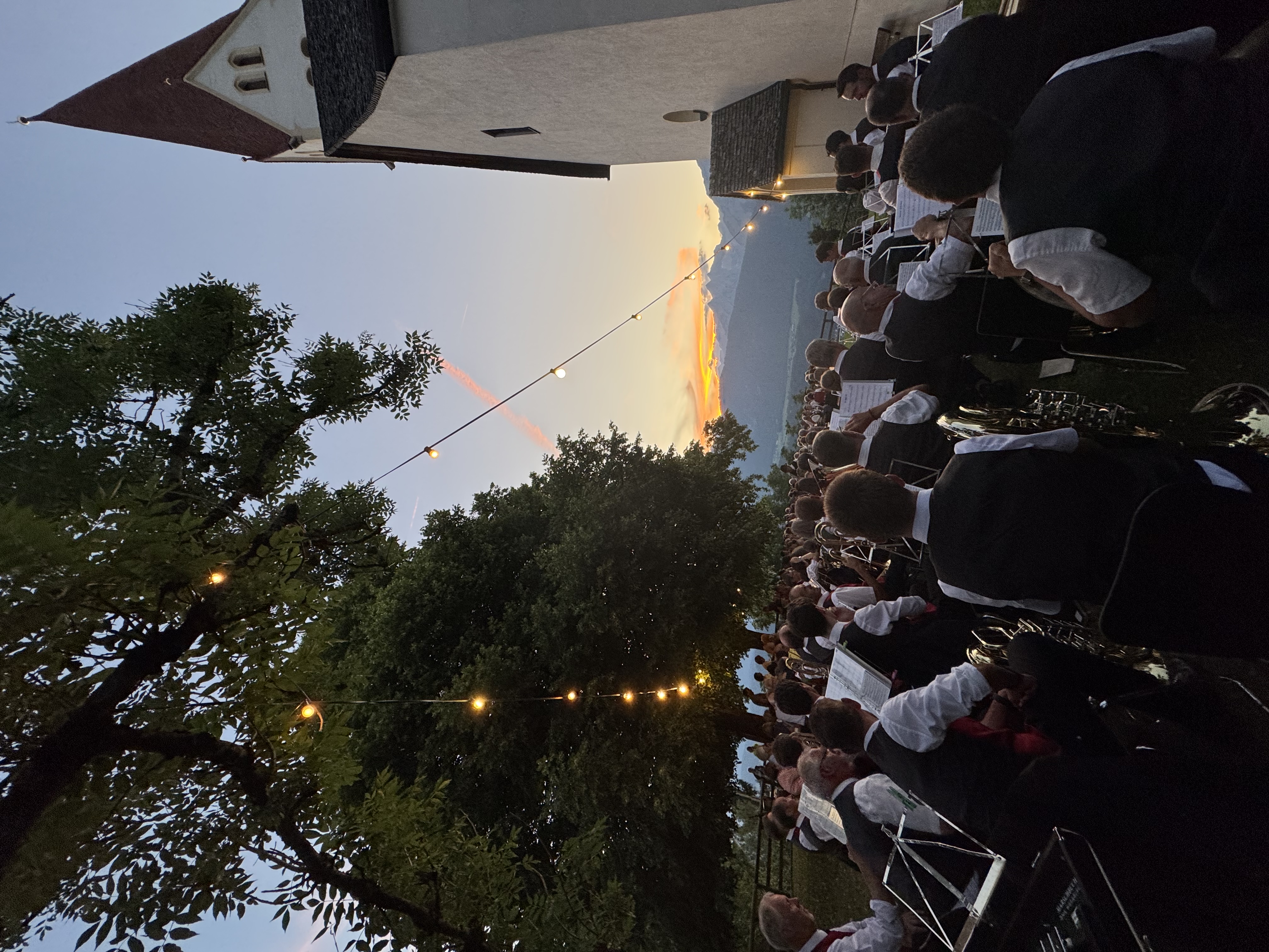 Platzkonzert BMK Weerberg – Kirche St. Peter