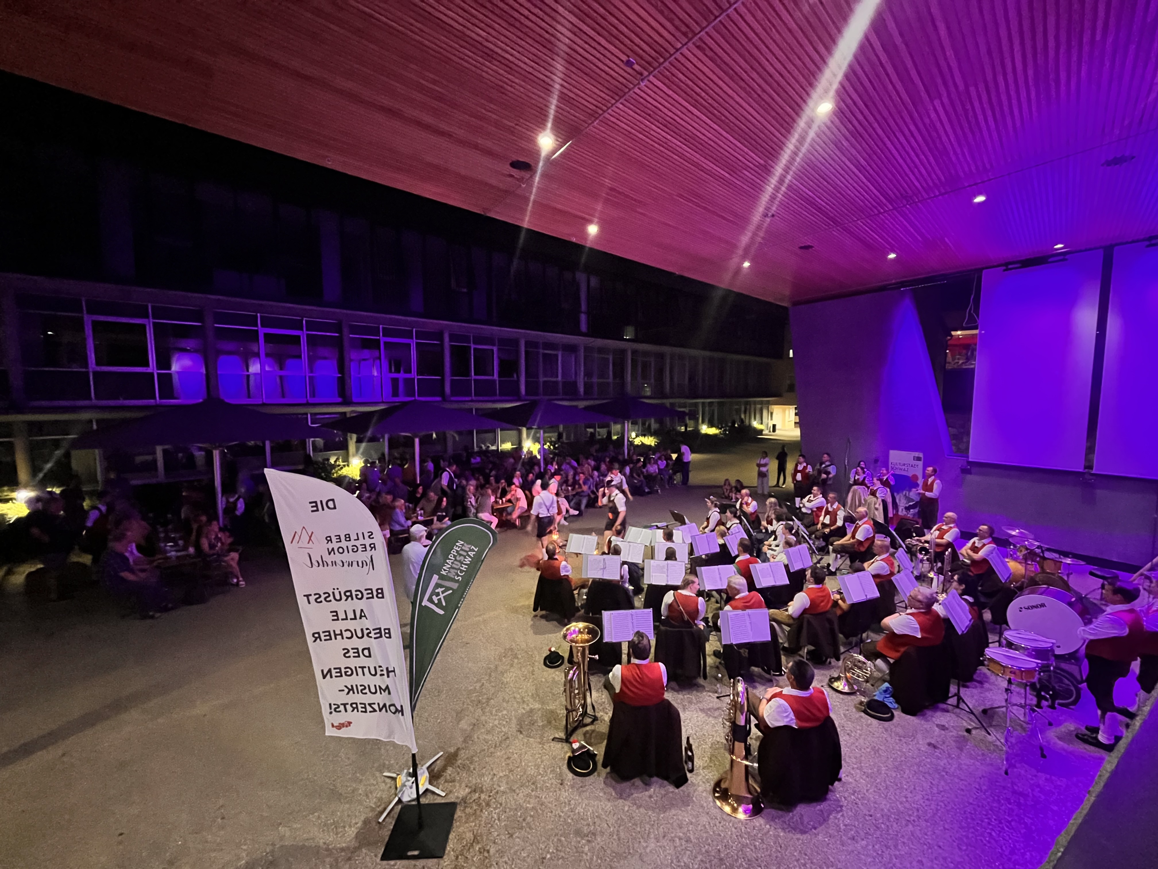 Platzkonzert der Knappenmusik Schwaz